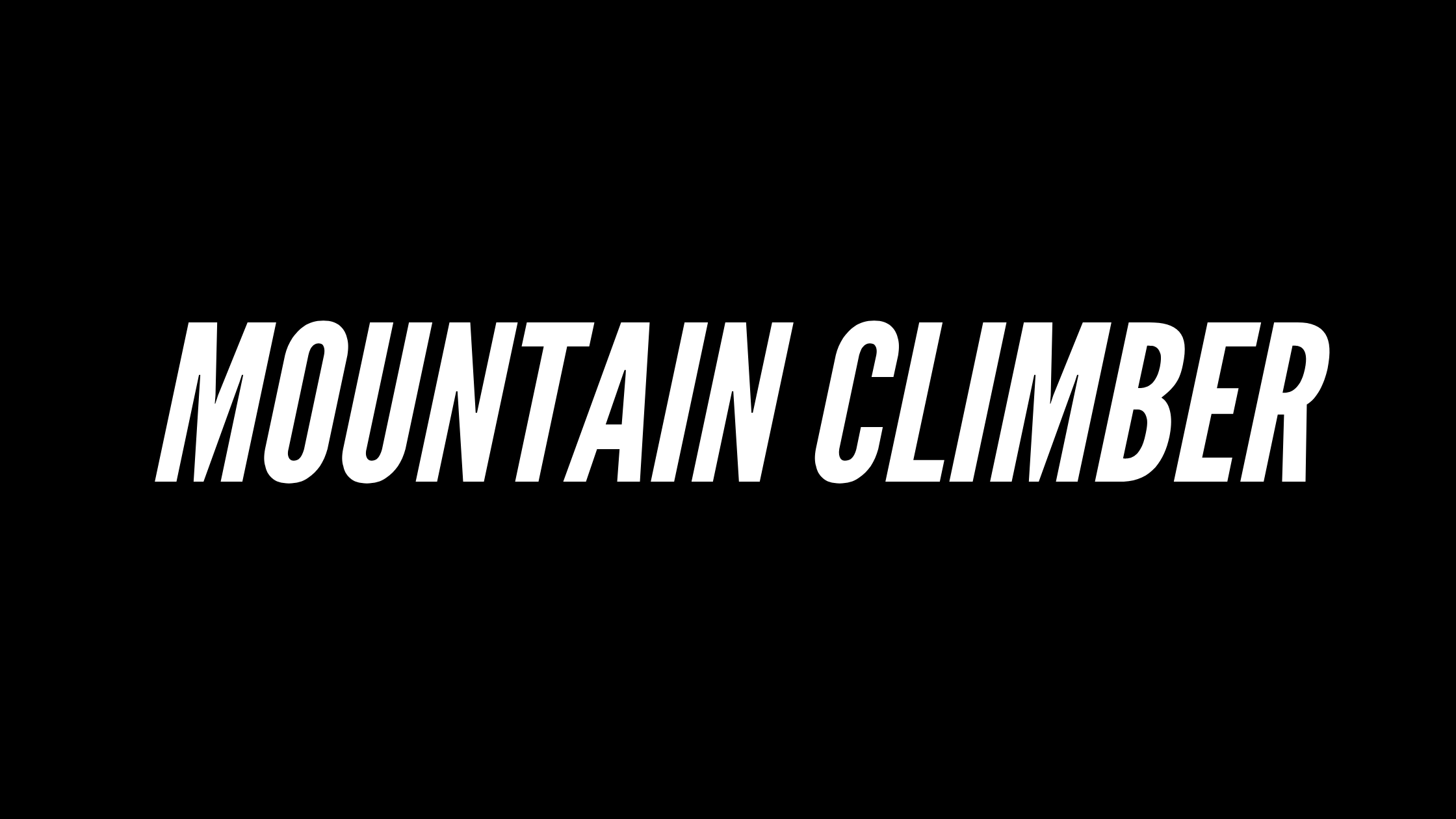 mountain-climber