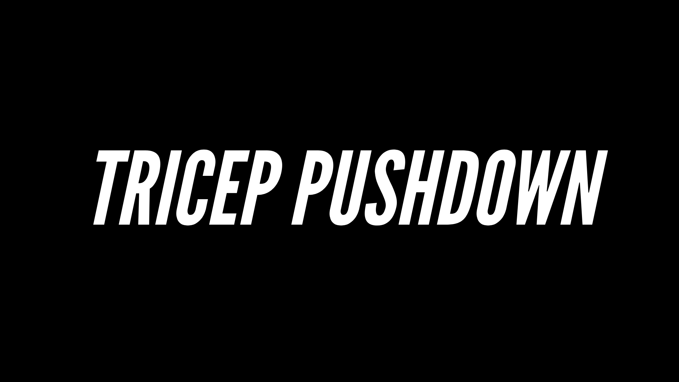 tricep-pushdown