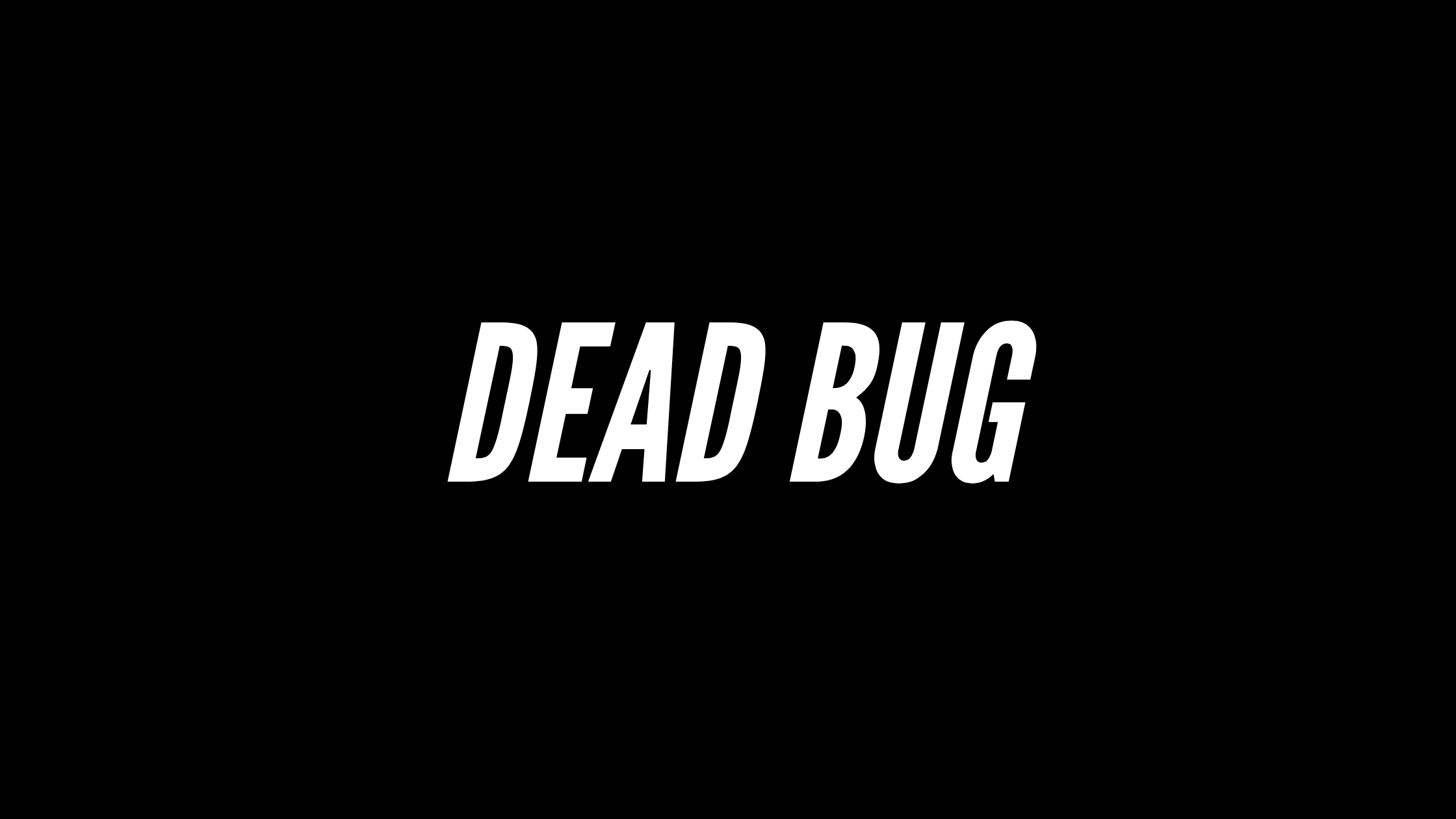 dead-bug